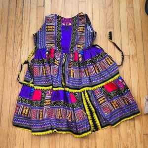 Girls Ankara African Dress